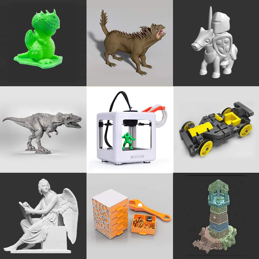 NANO 2026 Mini 3D Printer Desktop Edition Toy-Grade FDM Compact Home 3D Printing Machine New Edition