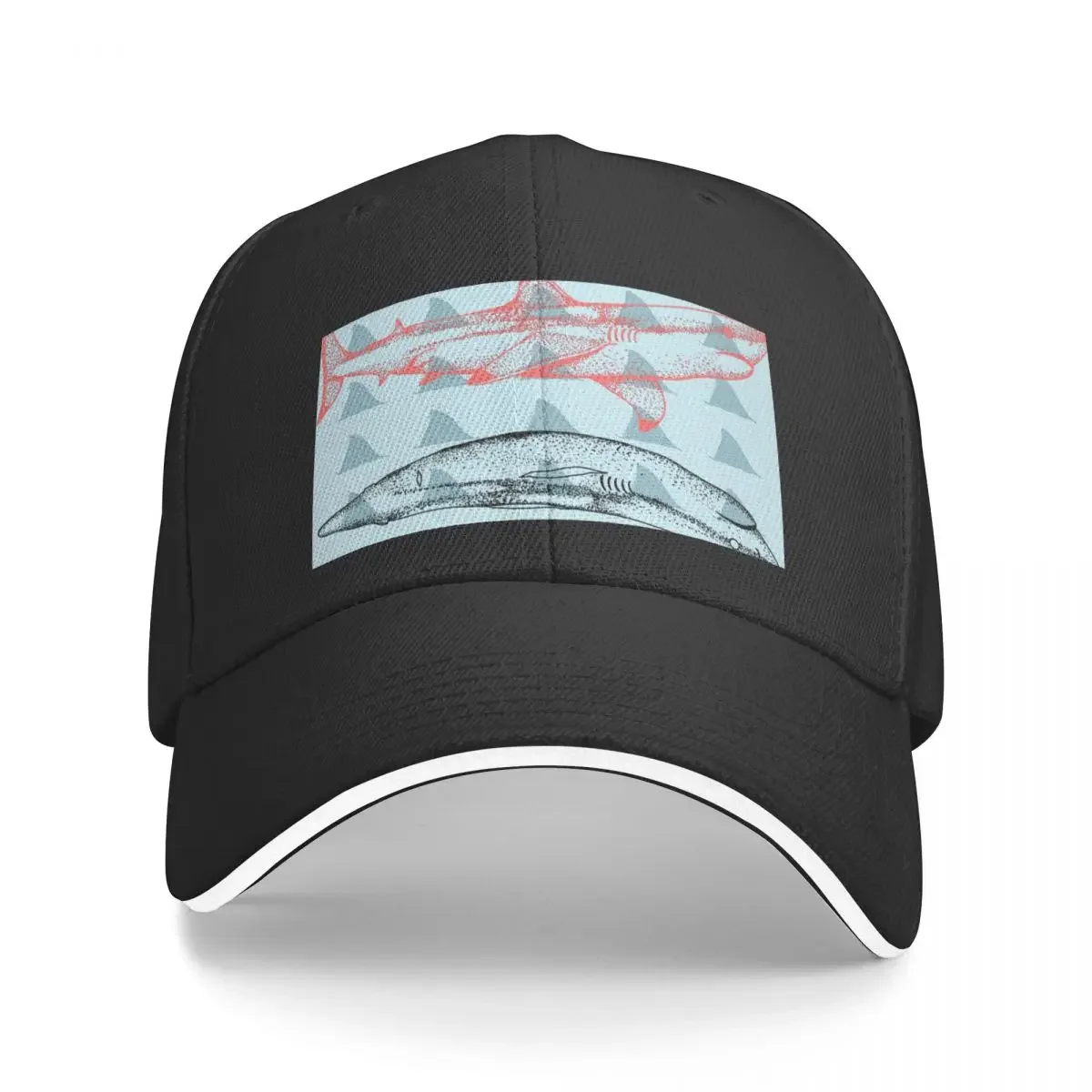 Shark Conservation Baseball Cap New Hat black Woman Men's