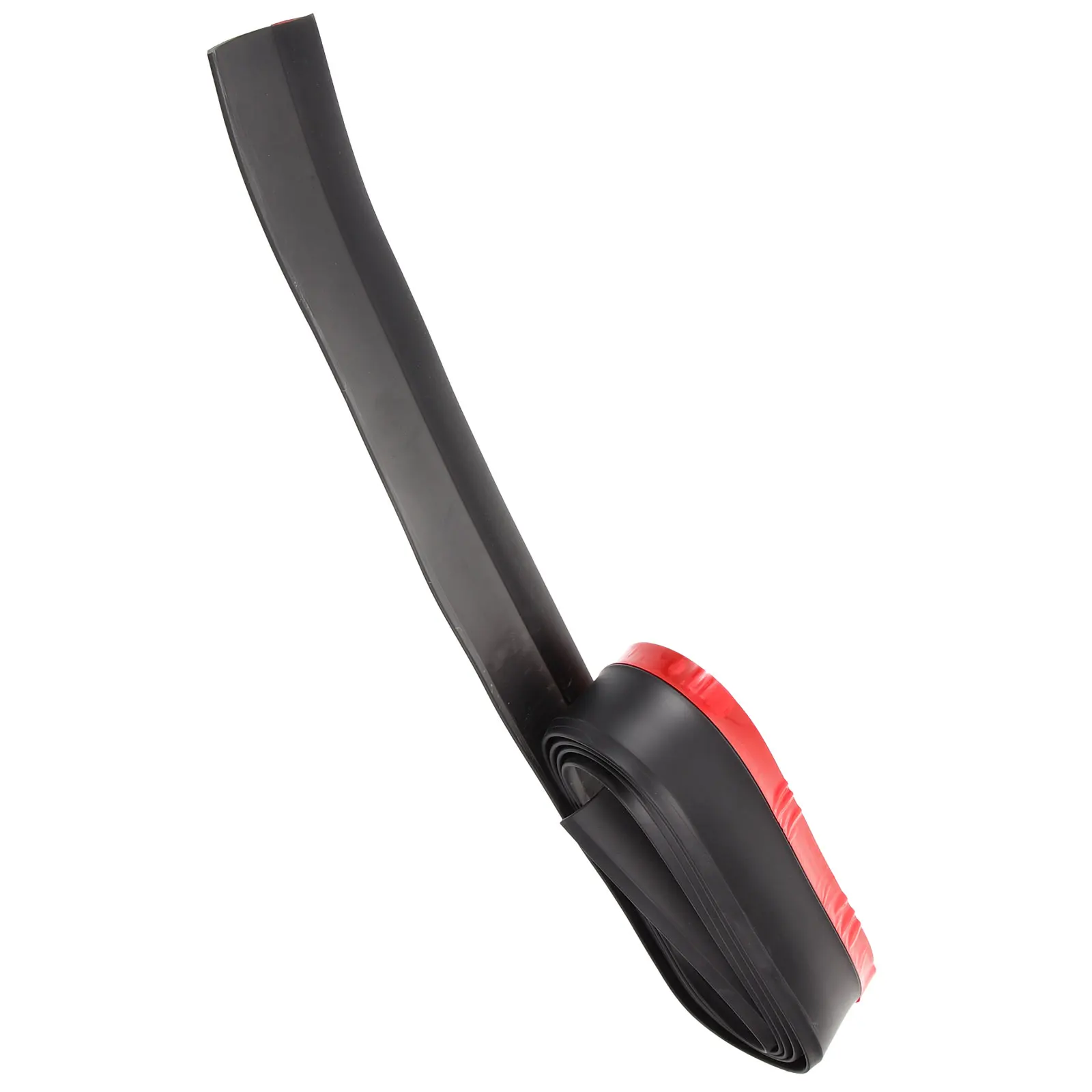 

Universal Front Bumper Lip Spoiler Black Car Anti Collision Strip Gap Sealer Scratch Resistant Easy Install Universal Side