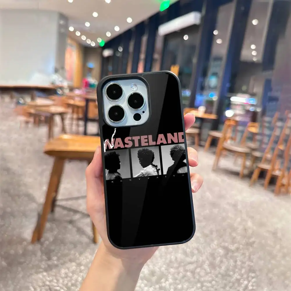 B-Brent Faiyaz Albums W-Wasteland Telefoonhoesje voor iPhone 17,16,15,14,13,Pro,Max,Plus,Magnetisch voor Magsafe Draadloos opladen