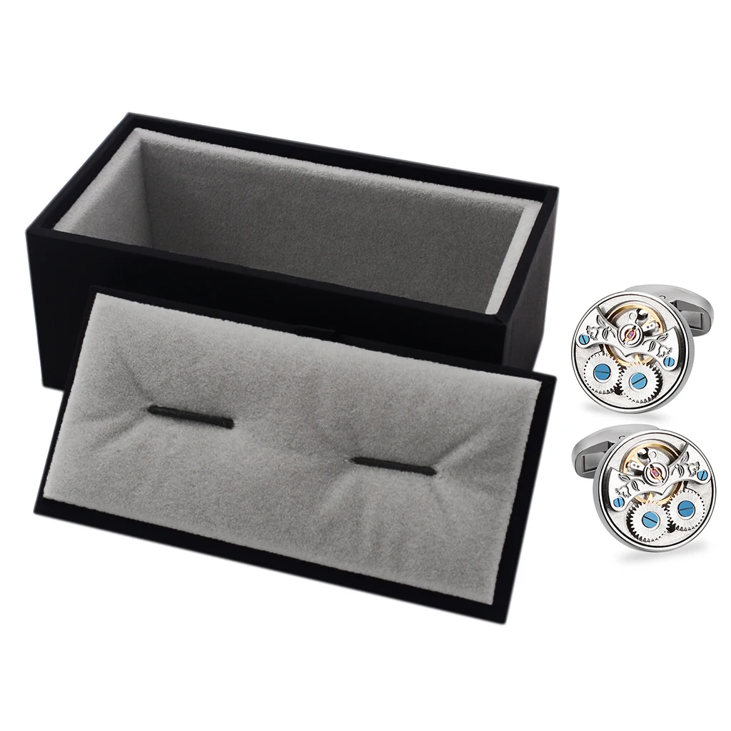 SAVOSHI Mechanical Watch Movement Cufflinks For Mens French Shirt Fashion Gift Cuff Buttons Newest Style Jewelry Drop Shipping