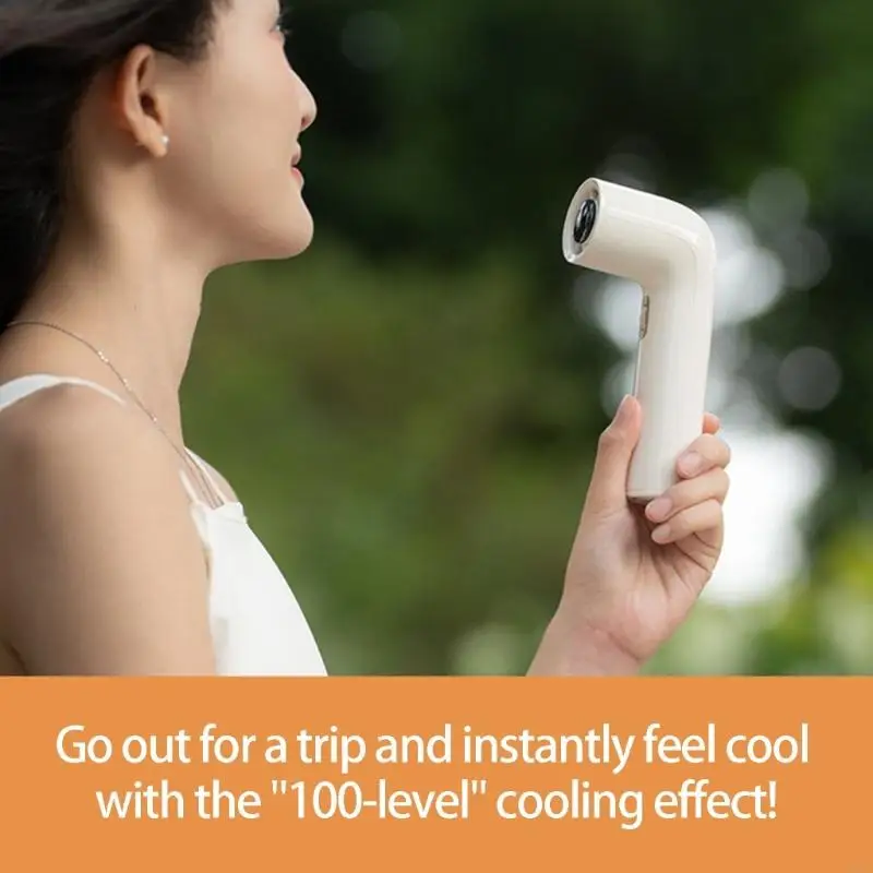 

M6CB Quiet Handheld Fan With Big Capacity Battery And Numerous Changes