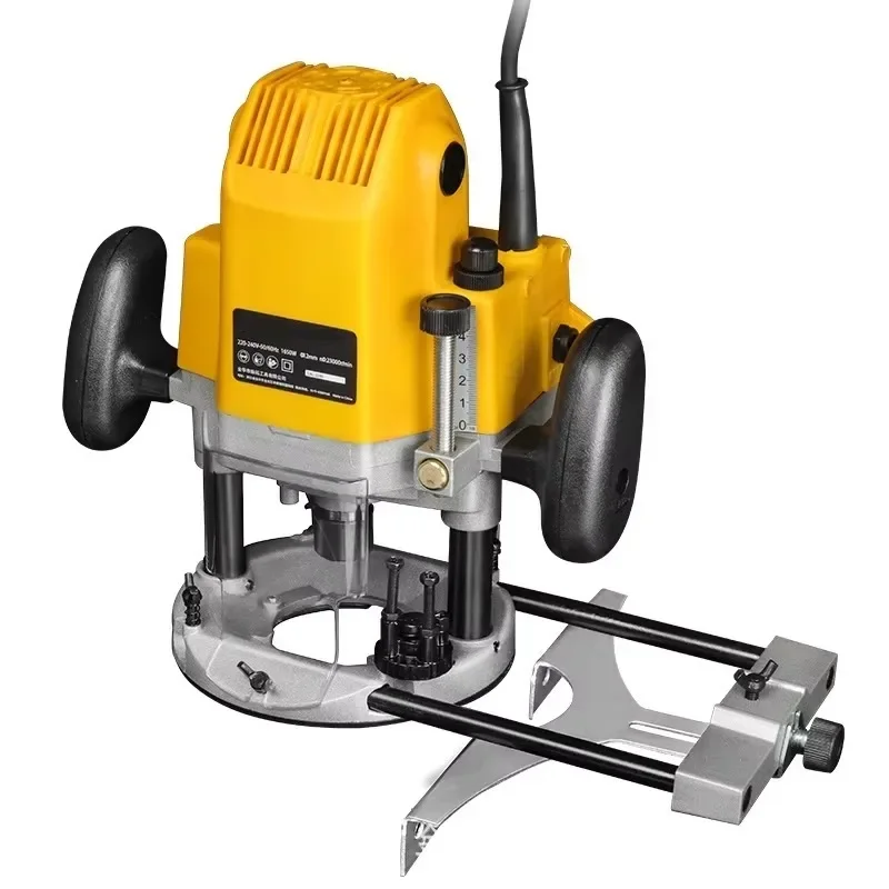 Compact Wood Router Tool Handheld Palm Routers 1650W Spindle Motor 380V/110V/200V Voltage 1-Year Warranty for DIY Woodworking