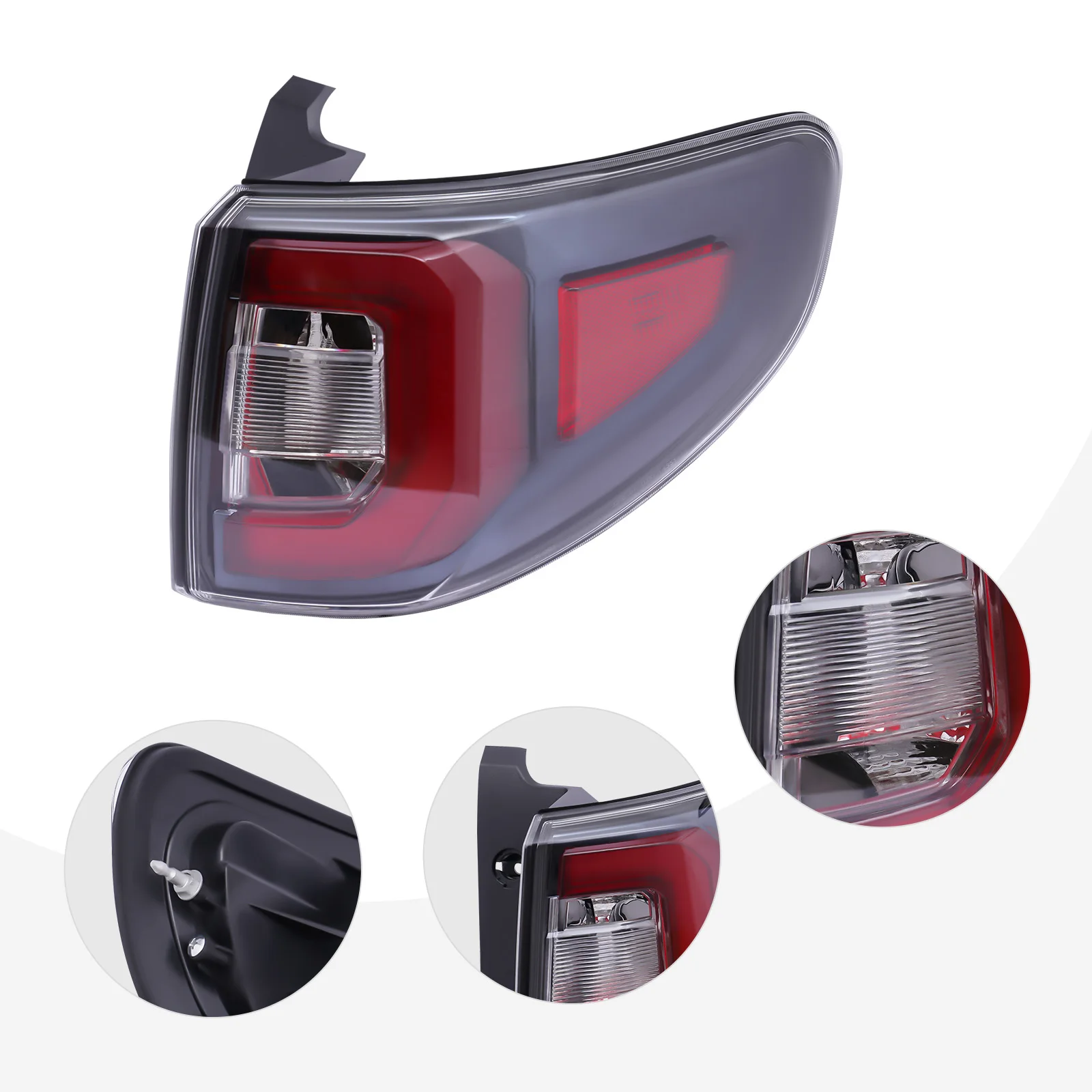 Right Tail Light For GMC Acadia 2013-2016 Rear LED Taillight Assembly Right Passenger Side Tail Lamp Direct Replacement  84051376