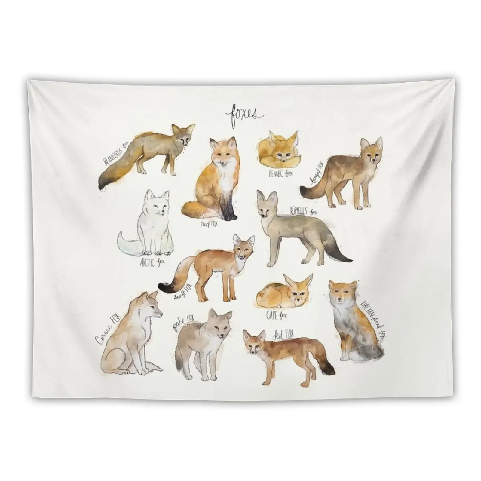 

Foxes Tapestry House Decorations Tapete For The Wall Decoration Pictures Room Wall Tapestry