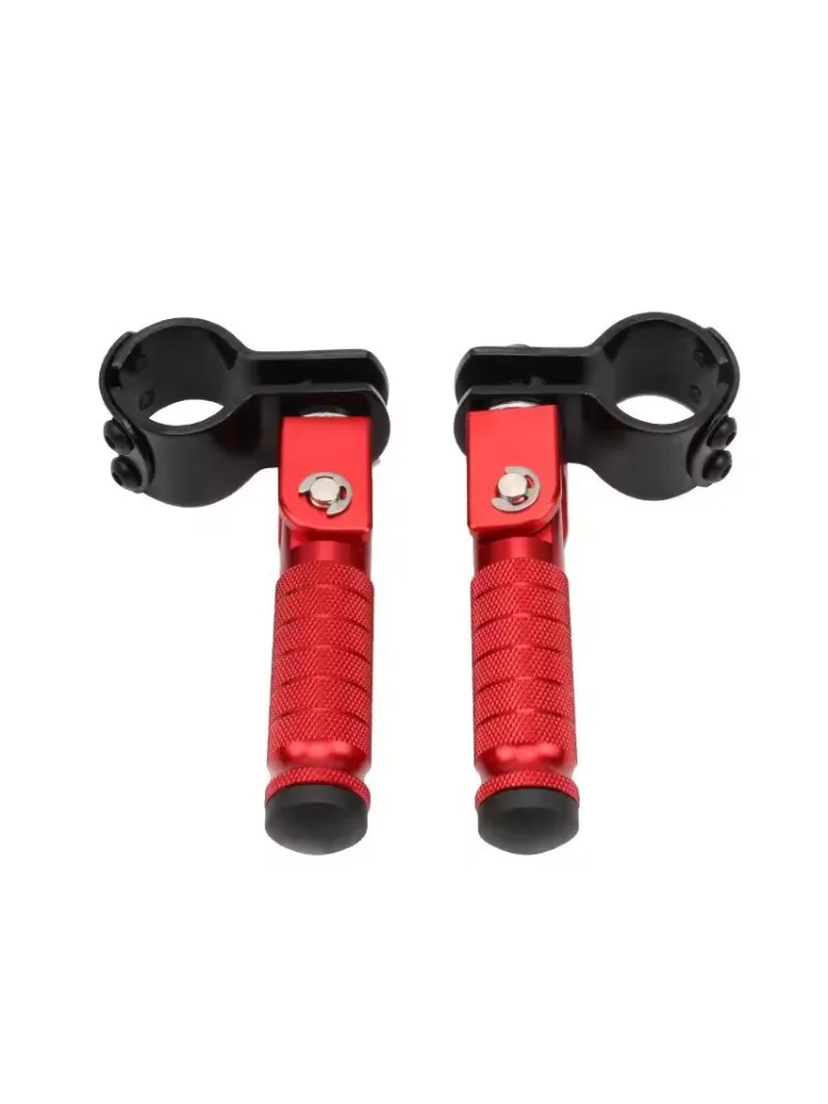 AliExpress NONE Aluminum Rear Foot Pegs - Universal Footrest for NIU Electric Scooter & Dirt Bike Modification