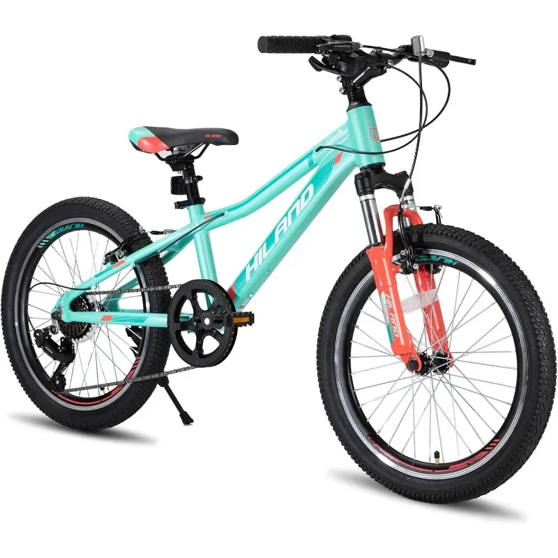 

Mountain Bike for Women Girl Lock-Out Suspension Fork, Aluminum Frame MTB, Adult Ladies Womens Bike Mens Bicycle Kid Boys Grils