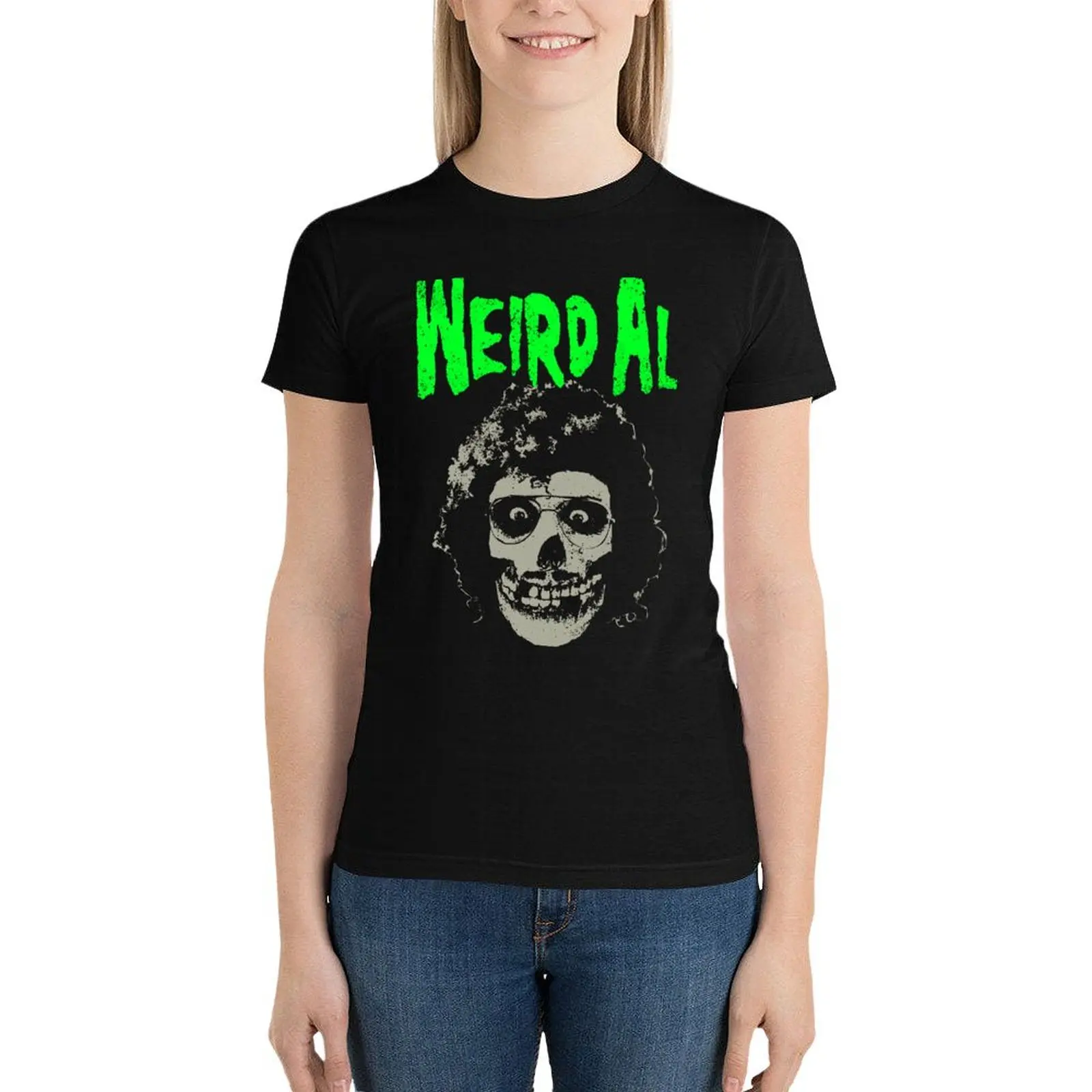 Weird Al meets the Misfits T-Shirt animal print shirt for girls summer top cute tops tshirts woman