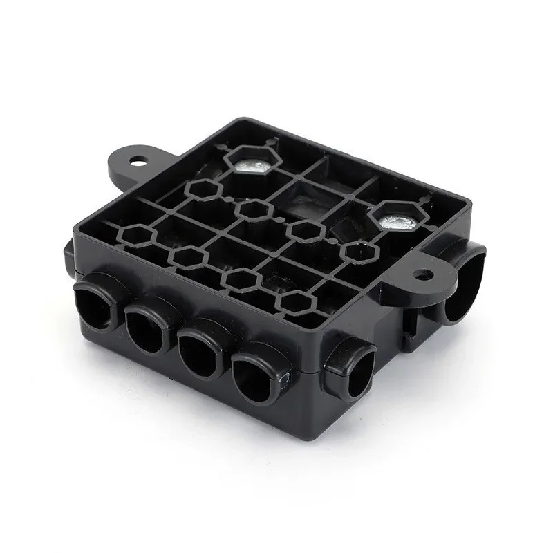 Heavy-Duty Power Distribution Fuse Box Block Mega & Midi Fuses Holder 12v & 24v One In Four Out Fuse Box For Various Car Models