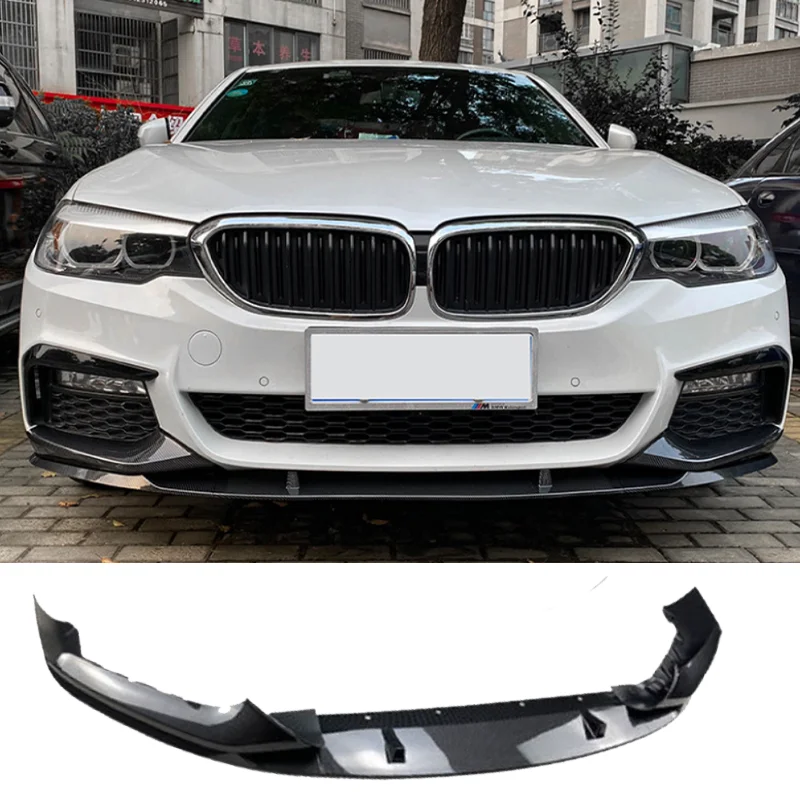 

For BMW 5 Series G30 G31 2018-2020 M-Performance Car Front Bumper Lip Splitter Spolier Diffuser Body Kit M Sport Car Tuning