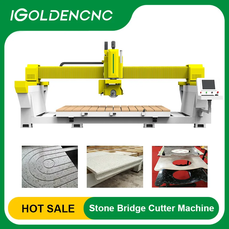 Granite Sink Cut Out Machine for Sale Bridge Saw Machine Marble Engraving Machine Stone Cnc Machine 4 Axis