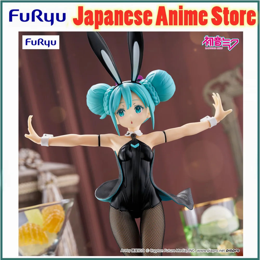 本物のオリジナル-furyu-bicute-バニーズボーカロイド初音ミクアニメフィギュアアクションフィギュアモデル置物おもちゃコレクション