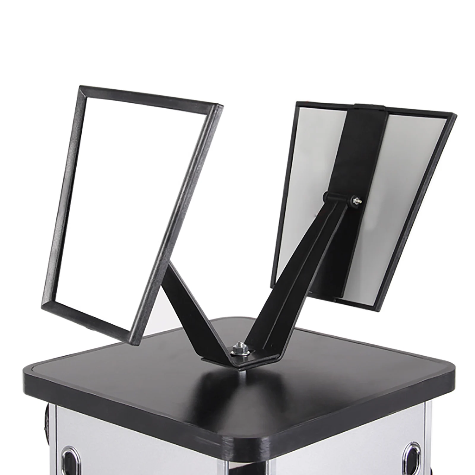 360 Rotating Sunglasses Display Stand 44 Pairs of Glasses Storage Display Stand Freestanding with Mirror