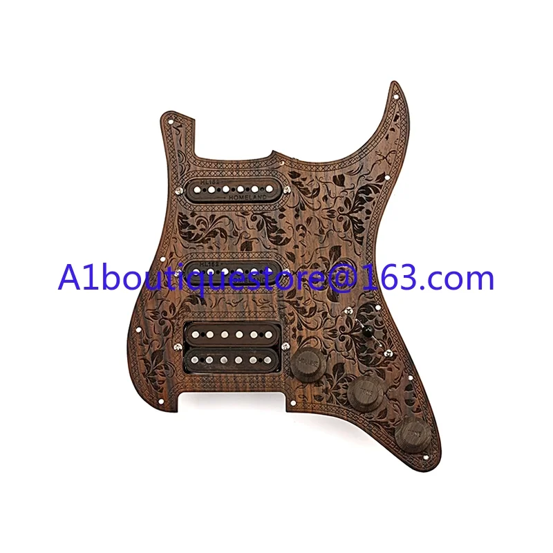 

Suitable for Handmade Pickups Rose Wood Electric Guitar Assembly CTS High Quality Three Single Pickup Pickup Circuit