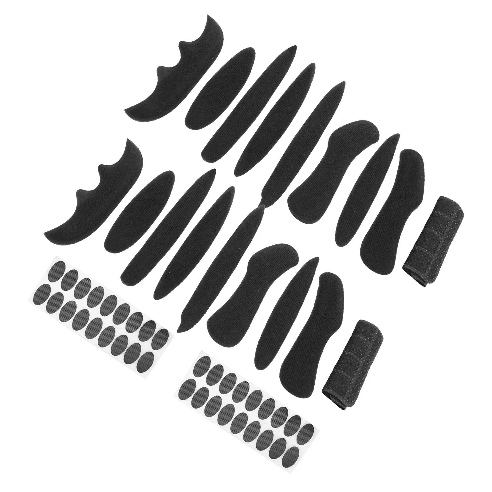 2 Set Bicycle Electric Bike Helmet Liner Lining Hook & loop Sponge Combination Set Helmet Accessory