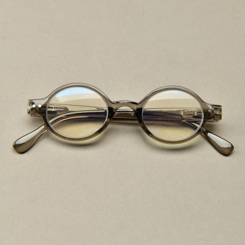 Runde Lesebrille, ultraleichte Presbyopie-Brille mit kleinem Rahmen, blockiert blaues Licht, Hyperopie-Brille +1,0..+4,0 Gafas – Detail 5