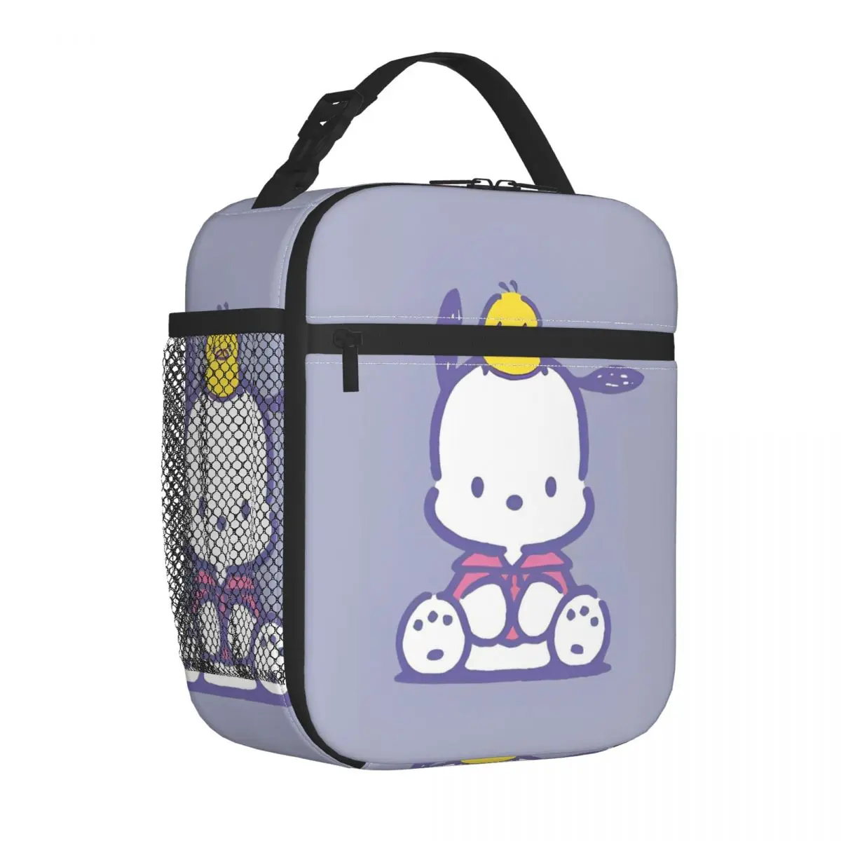 Sac à lunch isotherme Pochacco de dessin animé Kawaii, conteneur thermique, boîte à lunch, fourre-tout de travail, sacs de rangement pour pique-nique, haute capacité