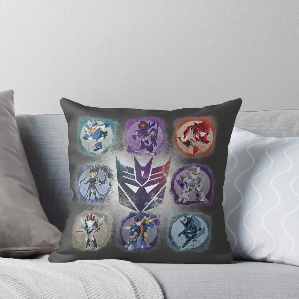 Decepticons Prime- Collection Throw Pillow Throw Pillow pillow cover luxury Covers Decorative