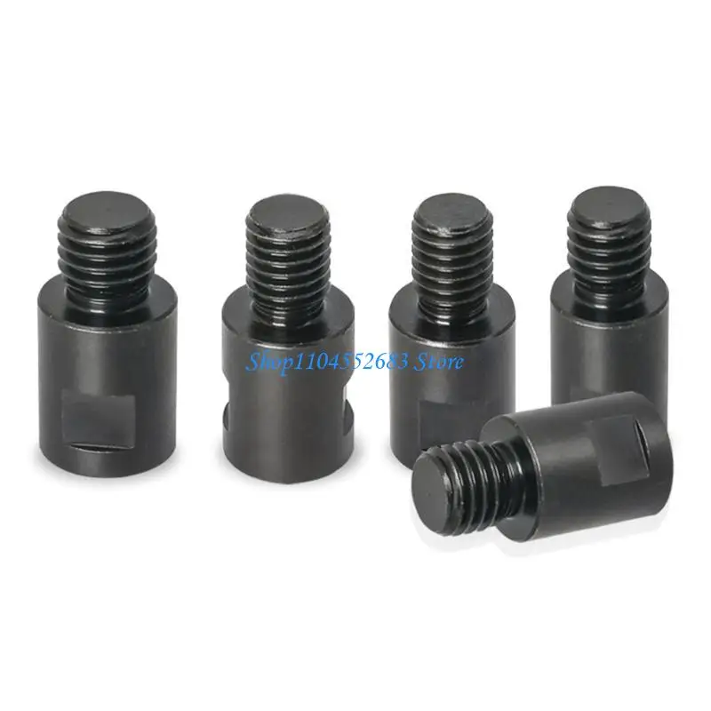 Y6GD 4PCS Angles Grinder Interfaces Connector Carbon Steel para Polishing Pad & Placs
