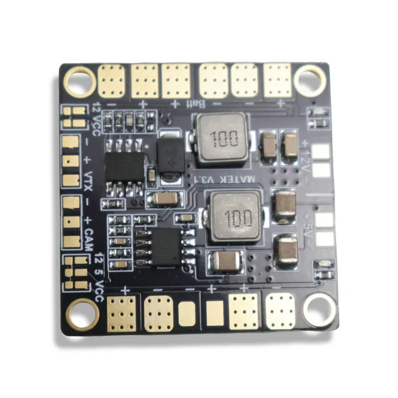 1/2/3Pcs Matek Mini Power Hub Power Distribution Board PDB with BEC 5V & 12V for FPV QAV250 ZMR250 Multicopter Quadcopter