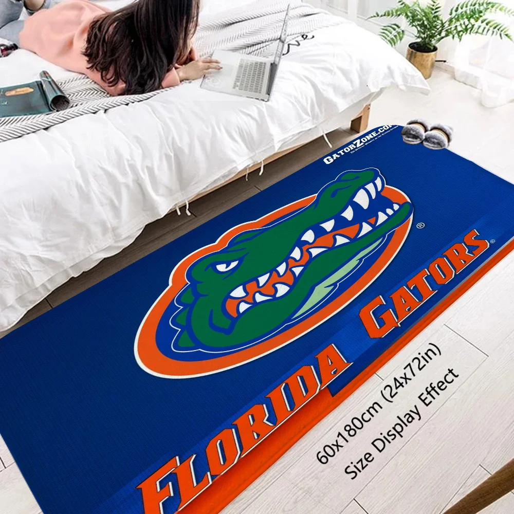 حصيرة حمام مخصصة للمدخل ، الرواق على الأرض ، Floridas GatorS الأشياء إلى المنزل ، سجاد الغرفة ، سجادة المطبخ