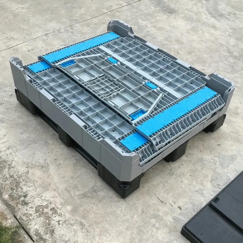 Folding card box 1200 * 1000 * 1050 thickened folding transit plastic box