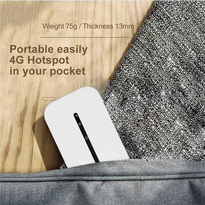 FULL-2X 4G جيب Mifi موزع إنترنت واي فاي 150Mbps مودم واي فاي سيارة موبايل واي فاي نقطة اتصال لاسلكية مع فتحة للبطاقات Sim المحمولة واي فاي