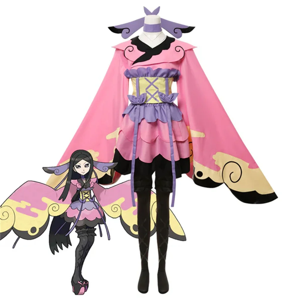 Game Valerie Cosplay Kostüm Niedliches Kleid Kimono Uniformen Halloween Karneval Party Outfit