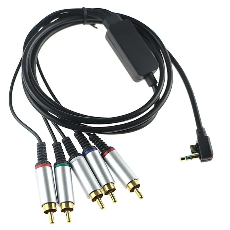 Cable de vídeo FEDI-For RCA para TV, cable componente AV para PSP 3000 2000, cable de salida de audio y vídeo de alta definición