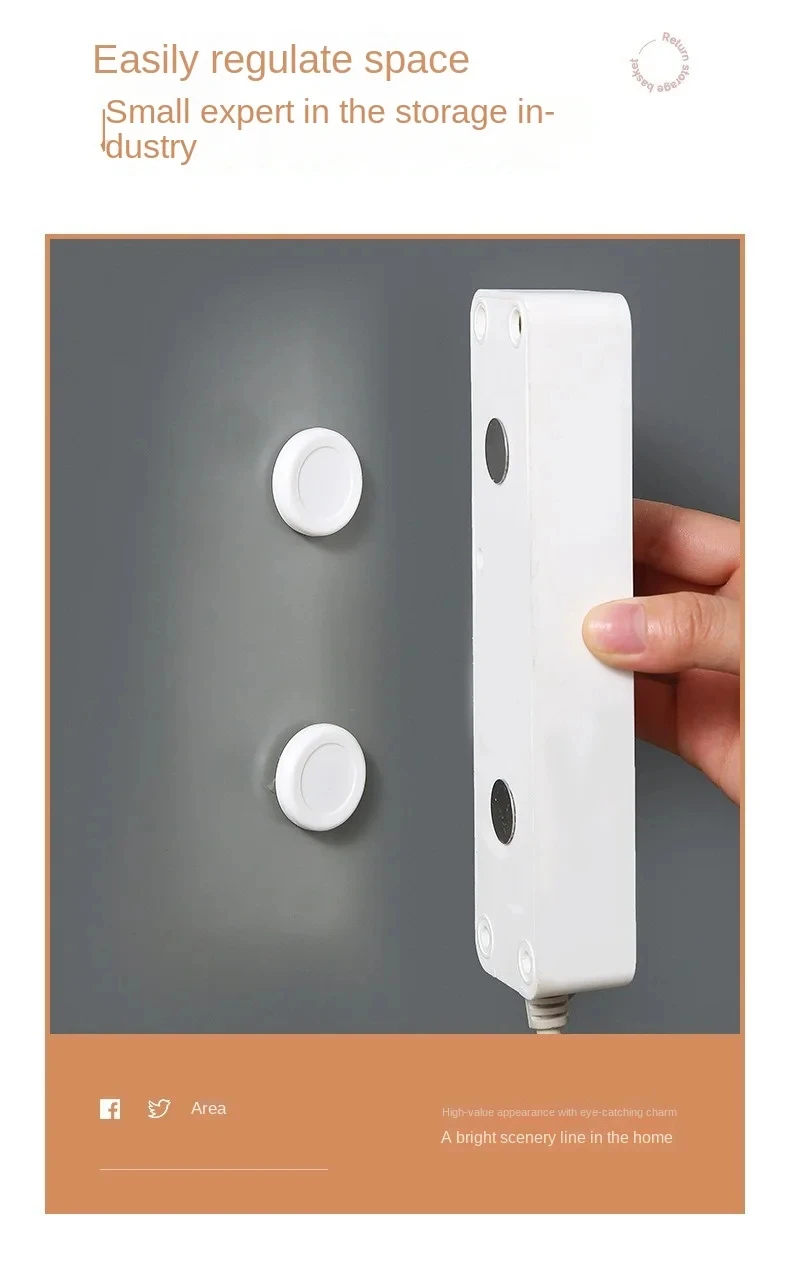 Magnetische Wandablage für Fernbedienungen selbstklebend ohne Bohren fester Halt kompaktes weißes Design passend für TV Klimaanlage DVD Steuergeräte Aufbewahrung für Haus Büro Hotel Wohnungen einfache Montage ohne Werk – Detail 13