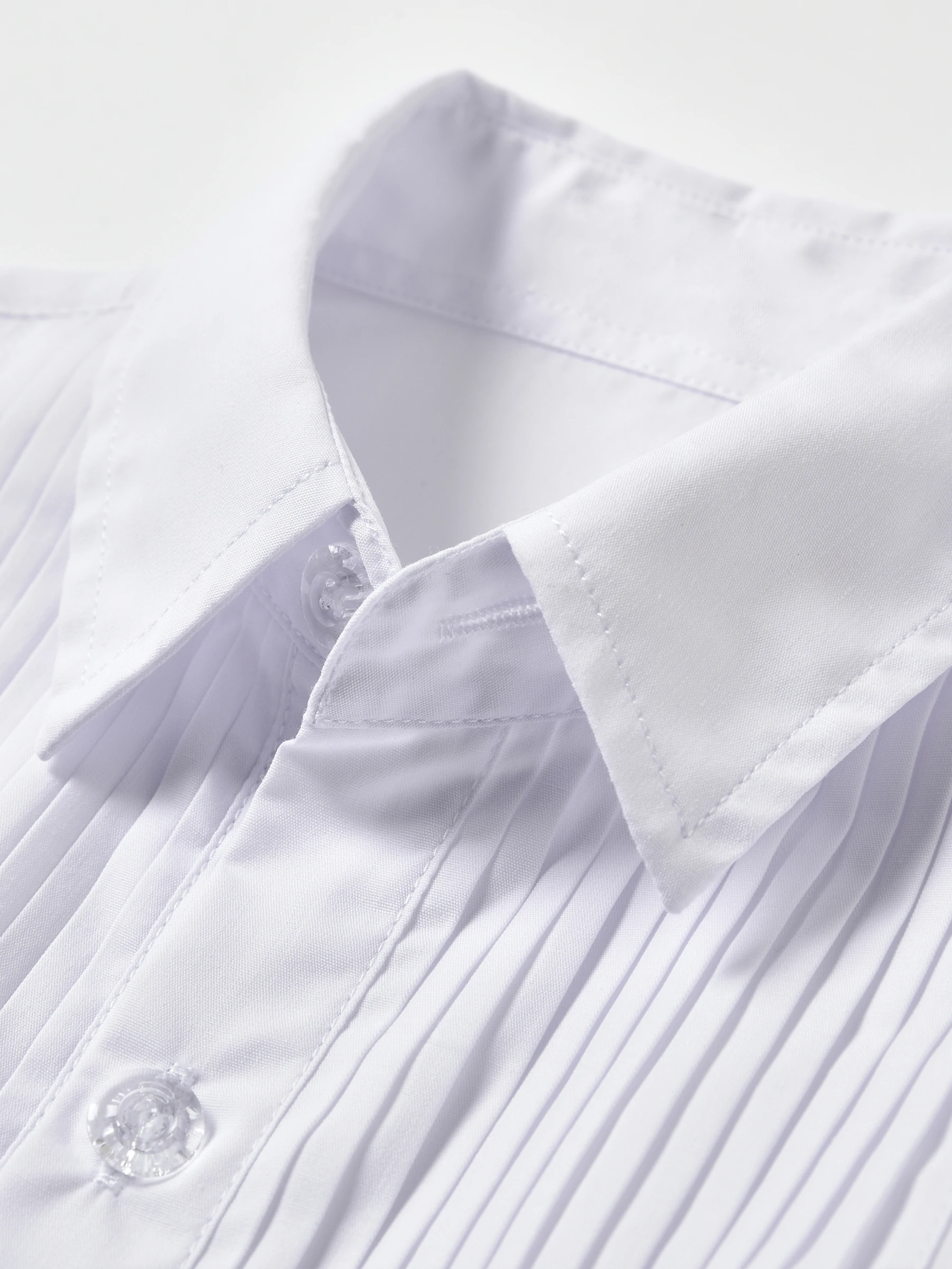 Camicia da ragazzo per la stagione del ritorno a scuola, casual, per feste universitarie, matrimonio, per bambini, camicia a maniche lunghe con cavallo, taglia 2-16 anni, comoda e leggera