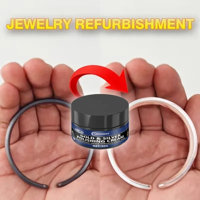 Fasilawei Multi-Purpose Jewelry Restoration Cream: Gold/Silver Anti-Oxidation, Black Removal & Shine