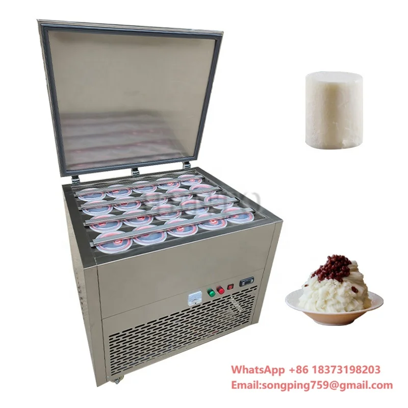 Factory Ice Brick Maker Snow Block Ice/Shaved Ice Block Freezer Machine Price