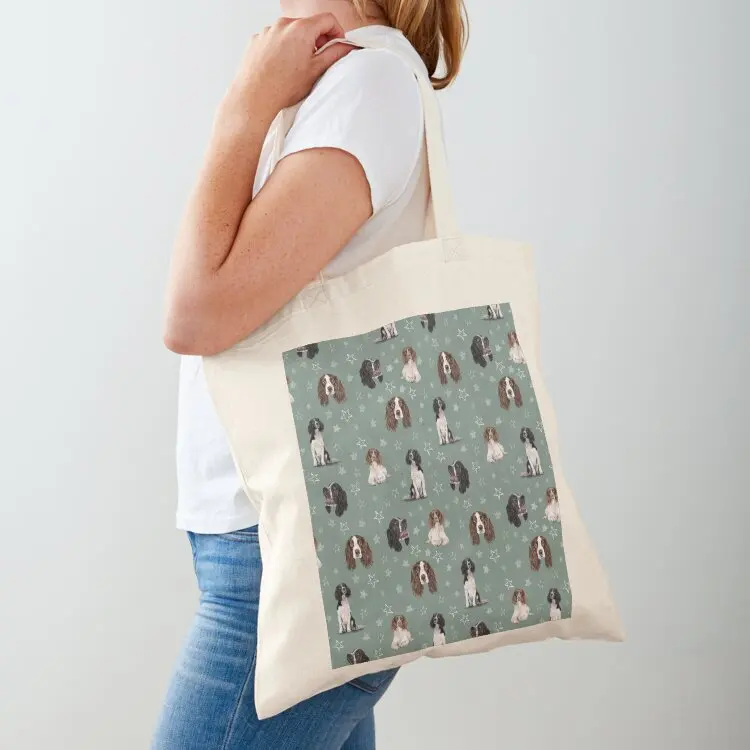 

The Springer Spaniel Tote Bag Large bags for women the tote bag bag for beach tote bags aesthetic