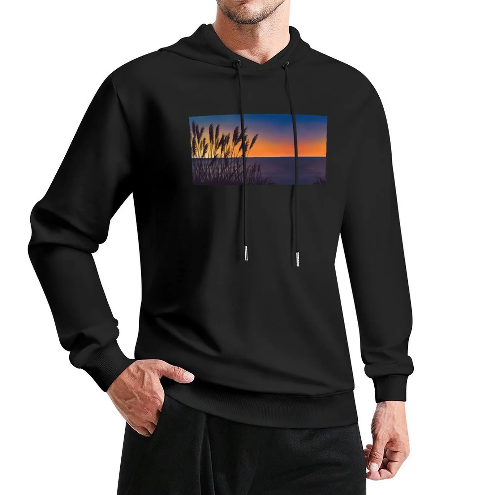 

NZ Sunset Pullover Hoodie korean style clothes korean clothes winter clothes autumn new products tracksuits