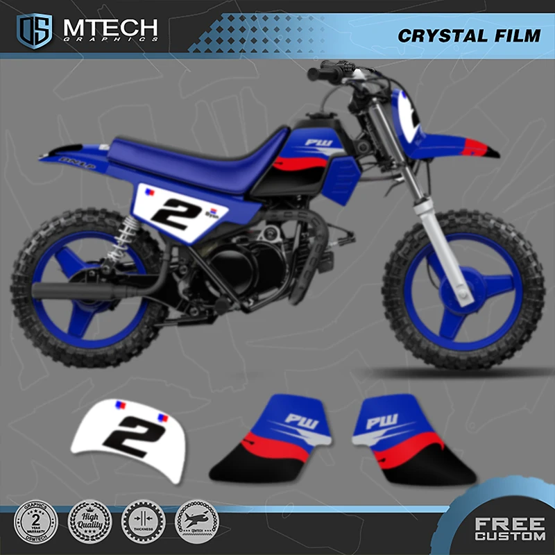 

Графические фоны DSMTECH, наклейки, наборы наклеек для Yamaha PW50 PW 50, велосипед PIT, все годы, мотоцикл, индивидуальный протектор 007