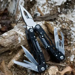 Multifunction Stainless Steel Multi-tool Mini Portable Pocket Folding Knife Pliers Multifunctional outdoor camping tools