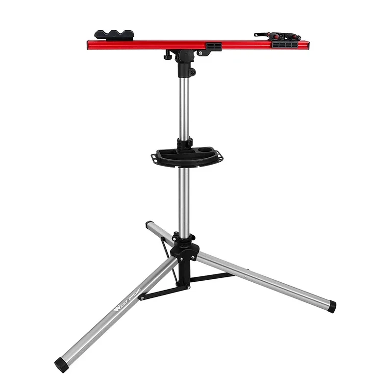 1PC Professional Mechanic Bike Repair Stand MTB Road Bicycle Maintenance Workstand Foldable Adjustable Wash Bike Rack