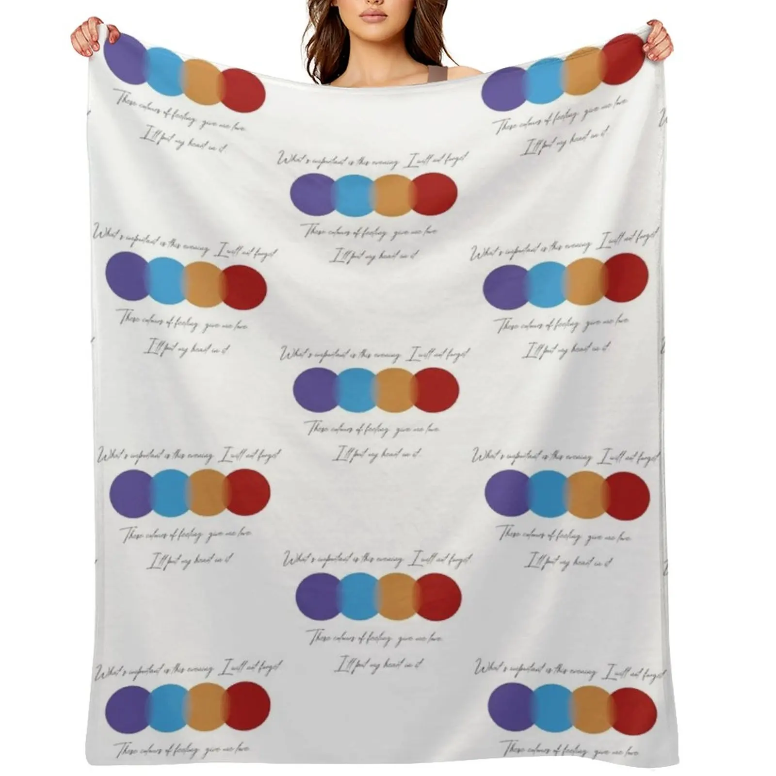 

An evening I will not forget Classic Throw Blanket Thins Luxury Throw Large Multi-Purpose Blankets