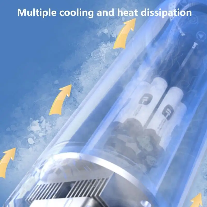 كوب سفر معزول مزود بتقنية تبريد البطارية للمشروبات الباردة المتنقلة 87HA #5