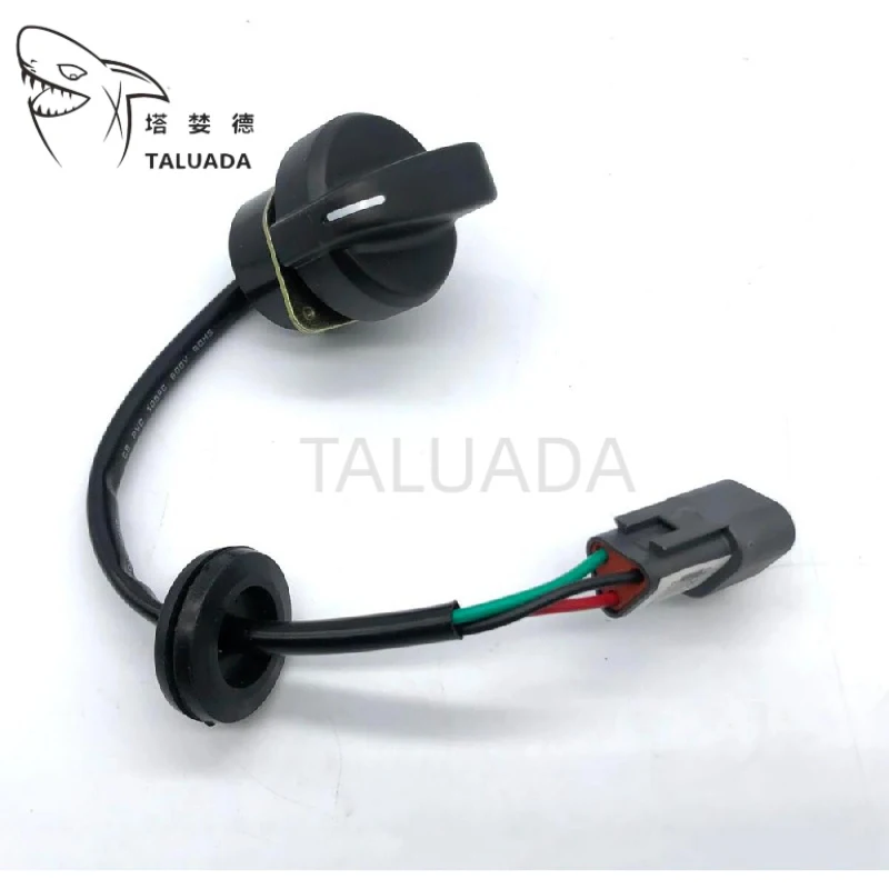 Throttle Knob 21N8-20902 For R210LC-7 R210LC-7H R220LC-7H ABS Alloy Steel Rotary Switch Excavator Spare Parts 3