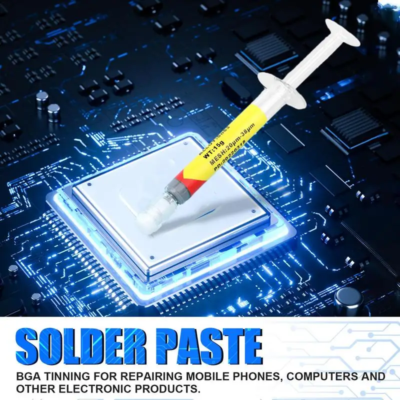 Soldering Flux Paste High Efficiency Solder & Flux Strong Viscosity Soldering & Brazing Equipment Ensures Bright Welding Point