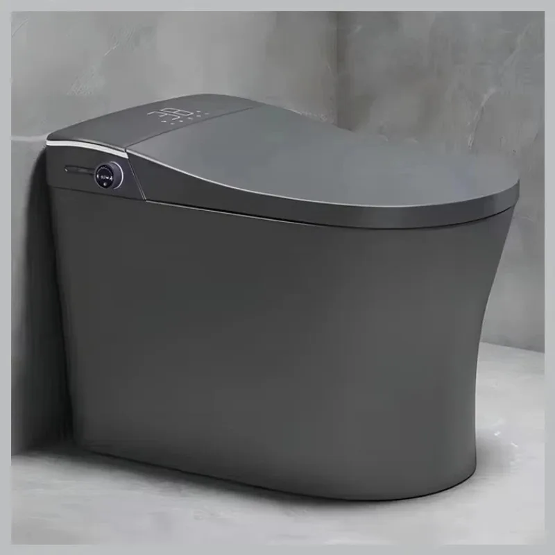 Sanitary ware grey ceramic intelligent toilet bathroom automatic wc commode smart toilet for hotel bathroom