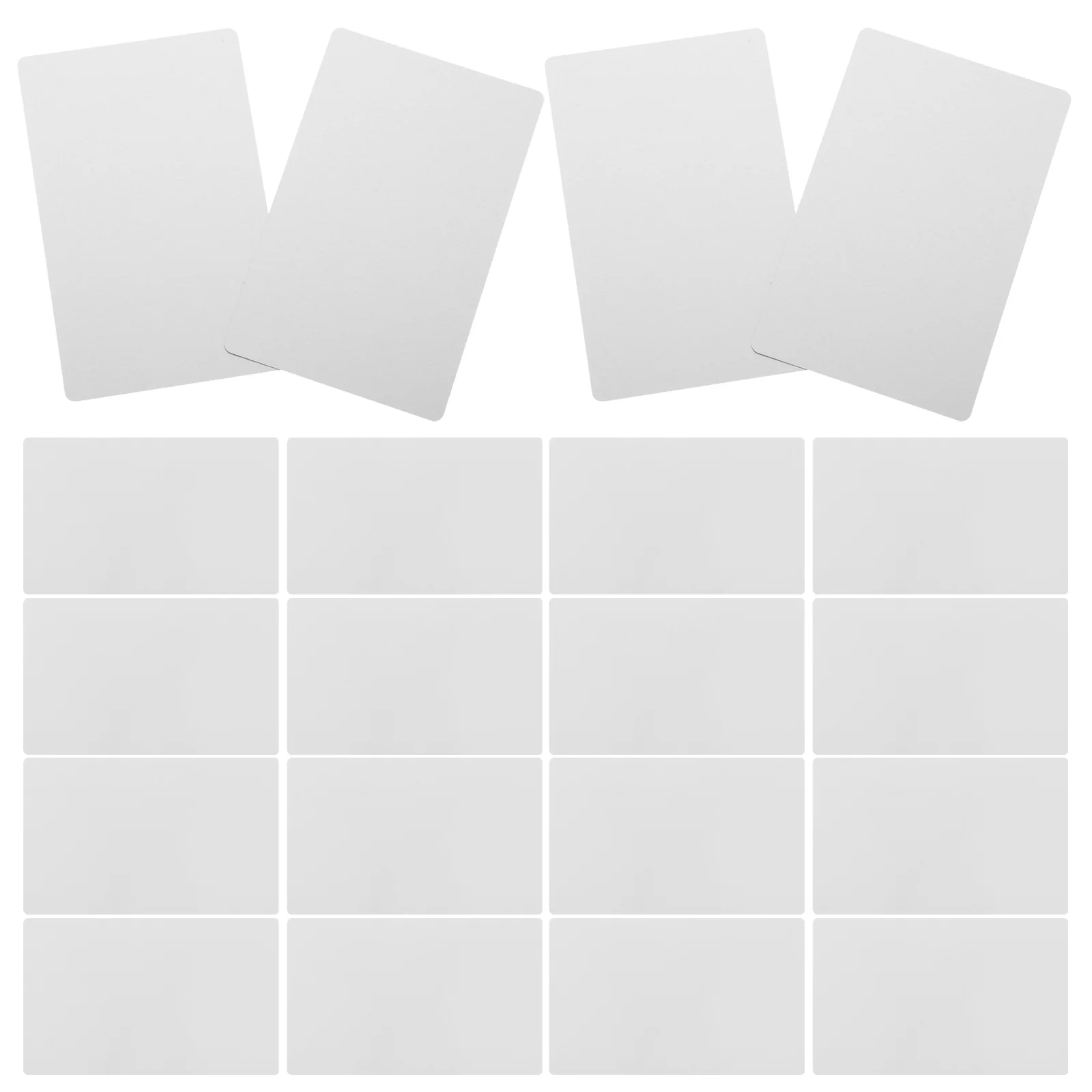 

100 шт. Металлические Пустые визитные карточки алюминиевые карточки для гравировки заготовки именной бирки сублимационные товары