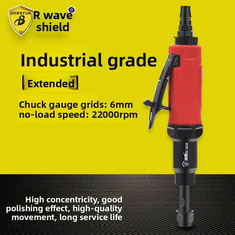 

Wave Shield Extended Pneumatic Engraving Grinder Pneumatic Grinder Straight Grinder Long Handle Air Grinder Bd-6028/9