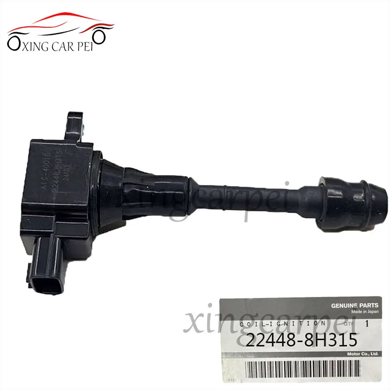 Катушка 4 ПК, зажигание для NISSAN-Sentra X-Trail Altima T30 2.5L 02-13 22448-8H315 22448-8H300 22448-8H310 22448-8H311 22448 8H314 Катушка 4 ПК, зажигание для NISSAN-Sentra X-Trail Altima T30 2.5L 02-13 22448-8H315 22448-8H300 22448-8H310 22448-8H311 22448 8H314