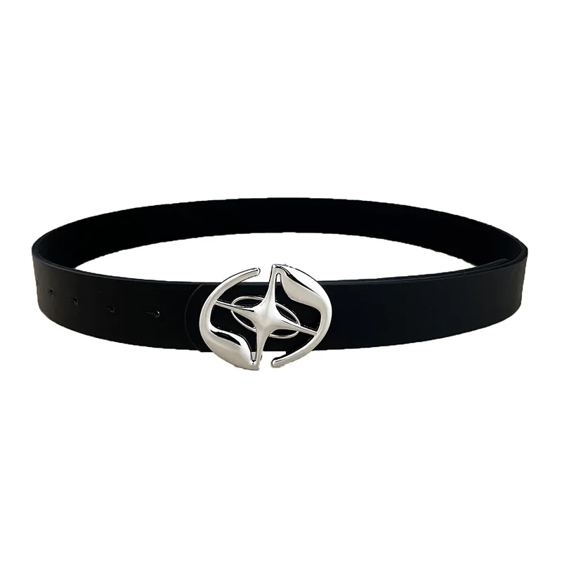 Cinture di design per cintura da donna in pelle di alta qualità per cintura da donna con cinturino in jeans con fibbia in metallo