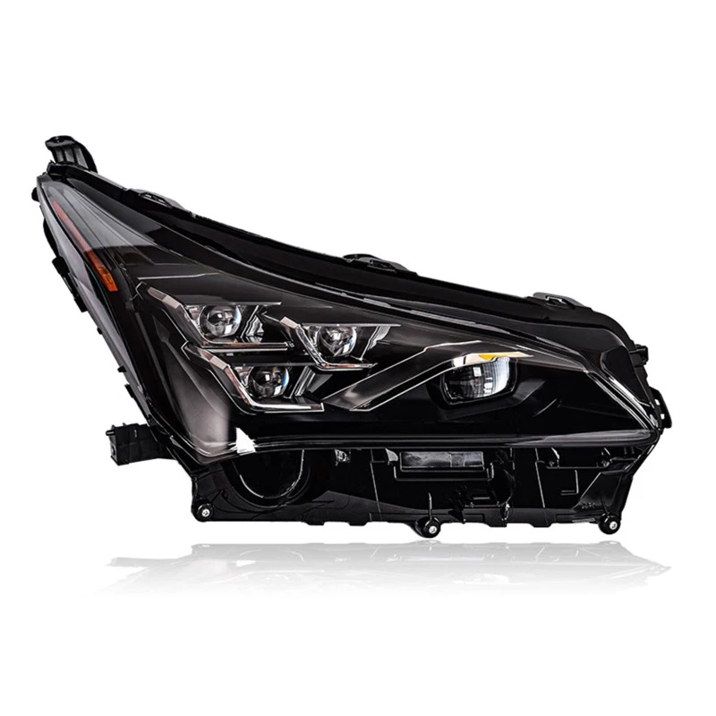 Headlights For Lexus NX 2015-2021 LED Assembly SUV Upgrade Front Lamps 4 Eyes Matrix-Style Turn Signal Light Auto Accessories view 4