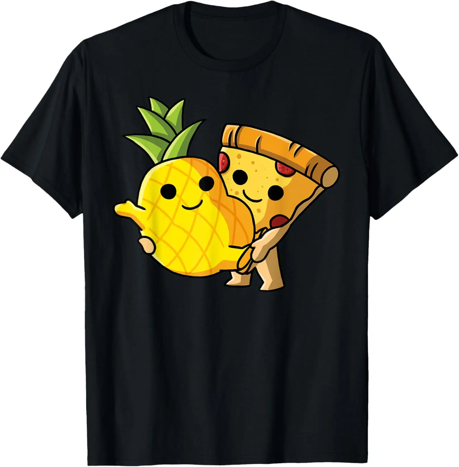 

Pizza Hawaii couple - dancing Pineapple and Pizza Lover