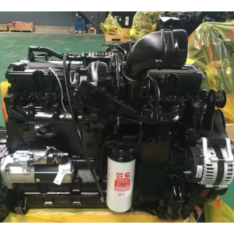 QSL8.9-C220 Construction Diesel Engine 164kW 220HP 2200RPM Turbo Water Cooled Construction Engine For Excavator Loader